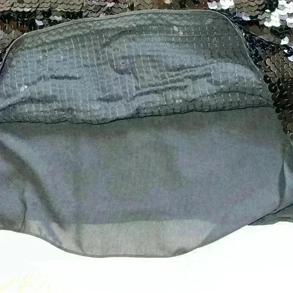 Banana Republic Black Sequin Formal Mini Dress 4 Petite - Picture 8 of 10